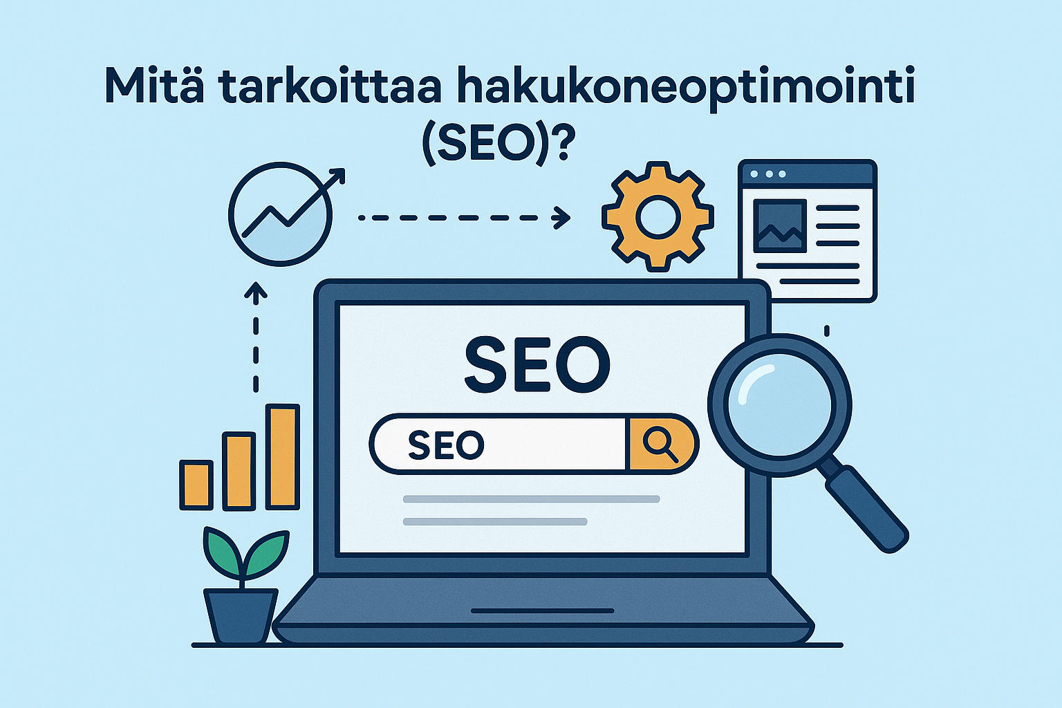 Mitä tarkoittaa hakukoneoptimointi (SEO)?