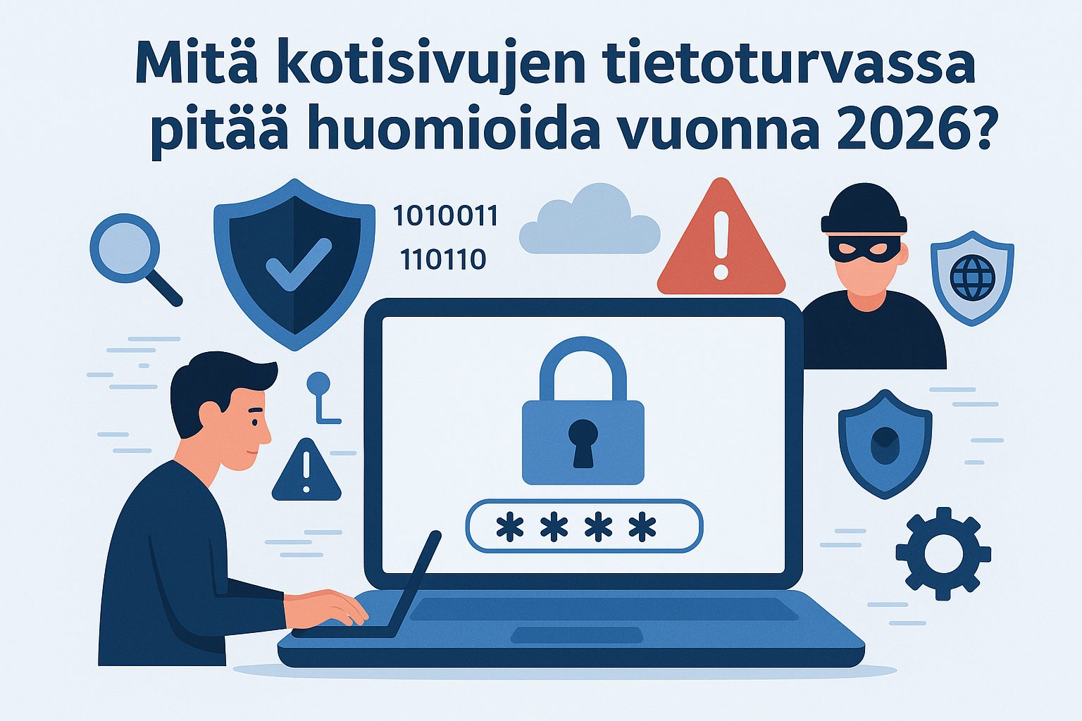 Mitä kotisivujen tietoturvassa pitää huomioida vuonna 2026?