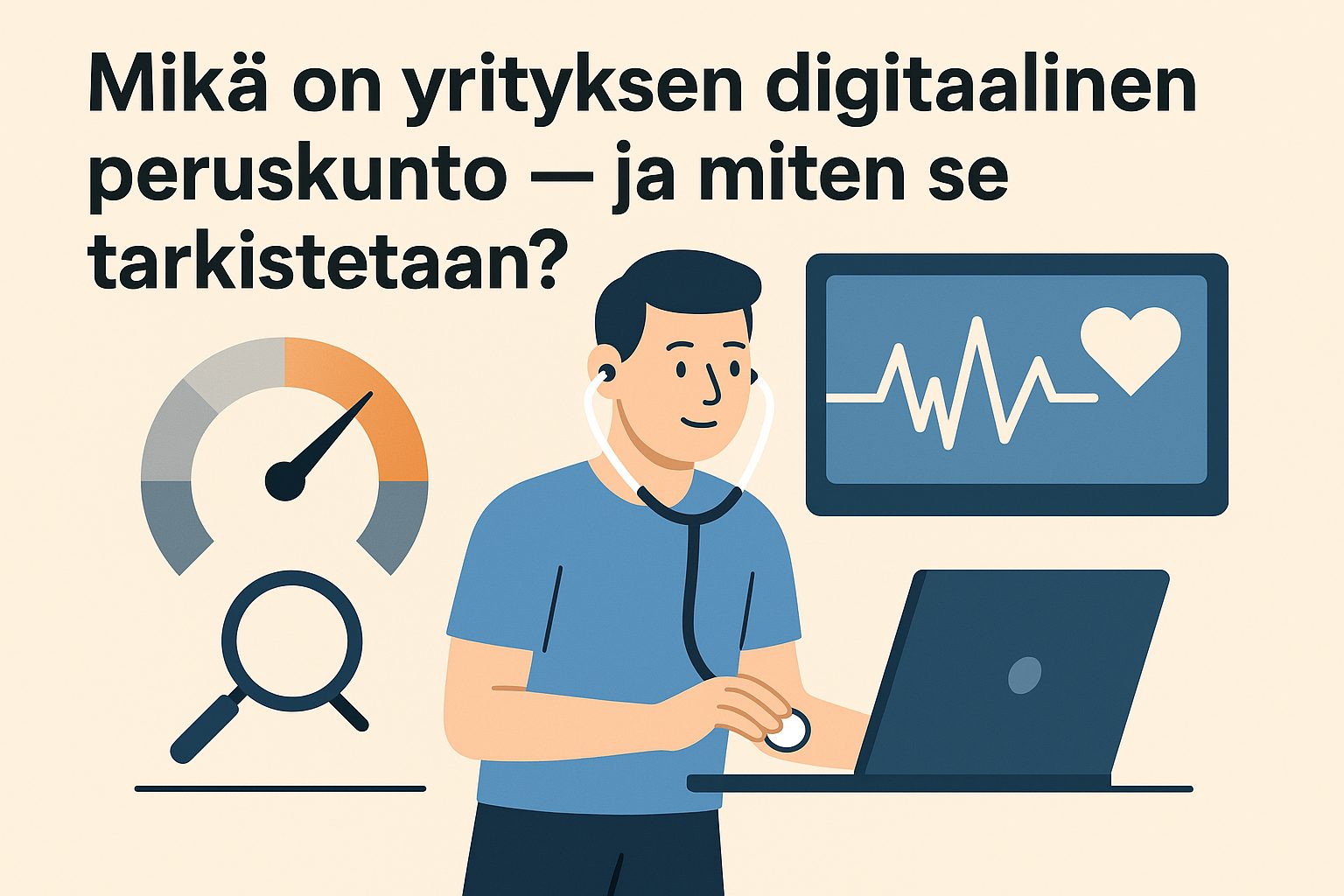 Mikä on yrityksen digitaalinen peruskunto – ja miten se tarkistetaan?