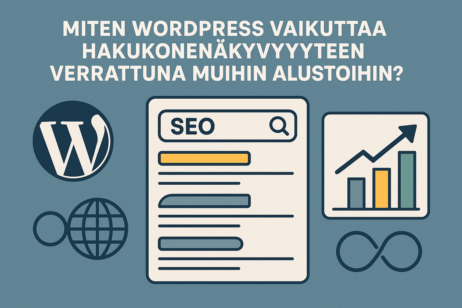 Miten WordPress vaikuttaa hakukonenäkyvyyteen verrattuna muihin alustoihin?