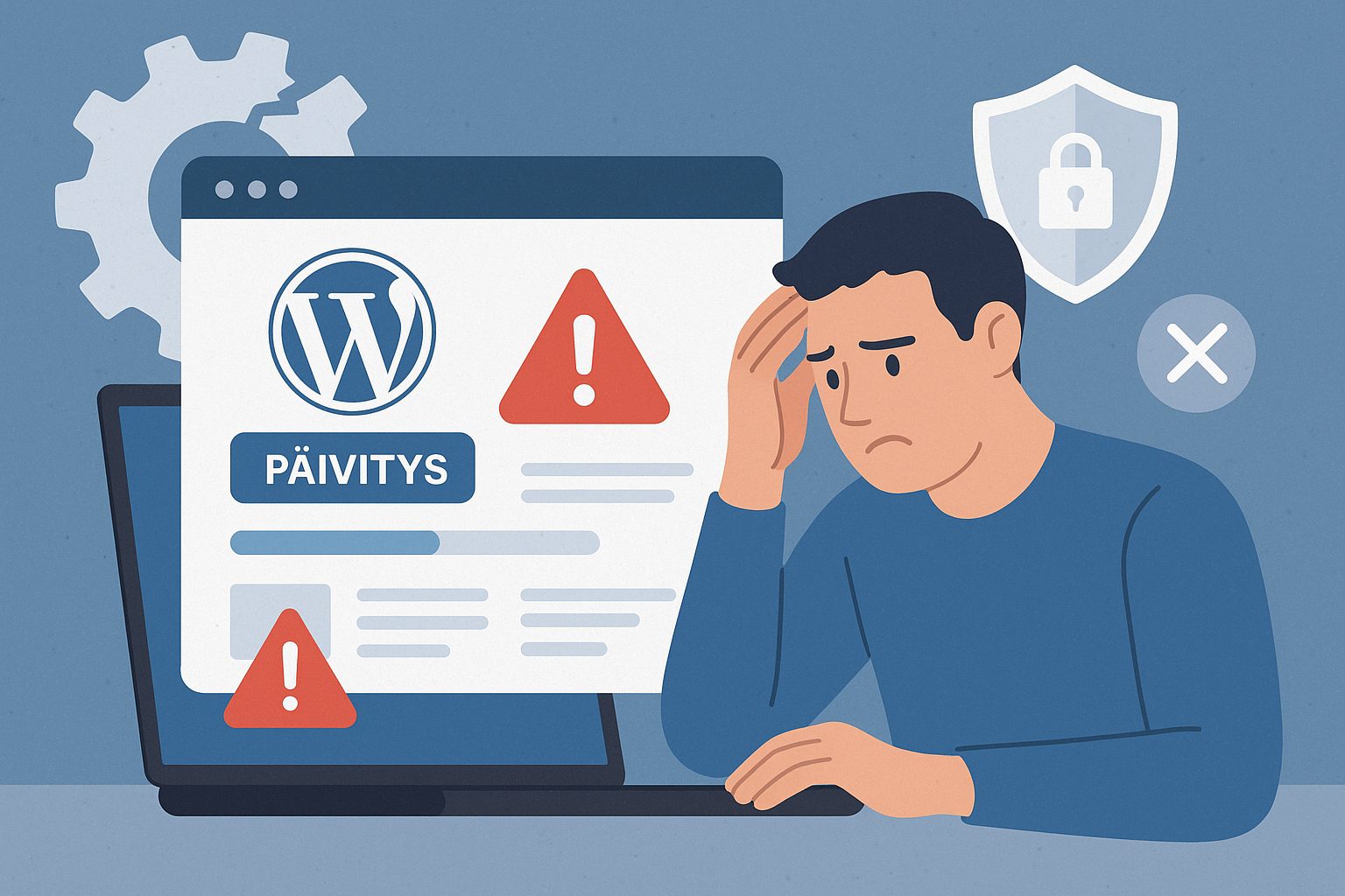 Voiko WordPress-päivitys rikkoa sivuston ja miten se estetään ennakolta?