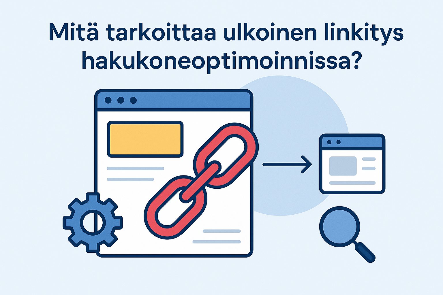 Mitä tarkoittaa ulkoinen linkitys hakukoneoptimoinnissa?