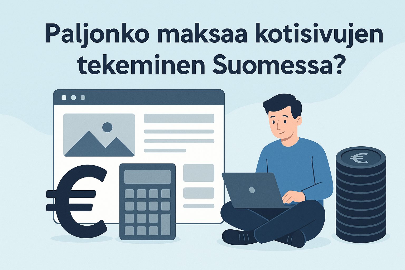 Paljonko maksaa kotisivujen tekeminen Suomessa?